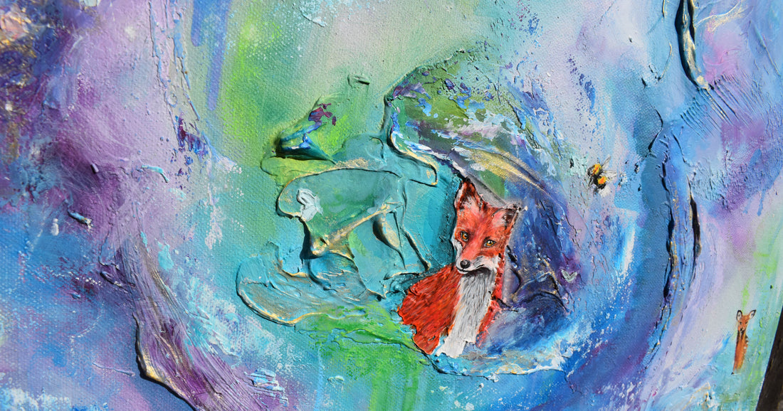 Textured Art Piece