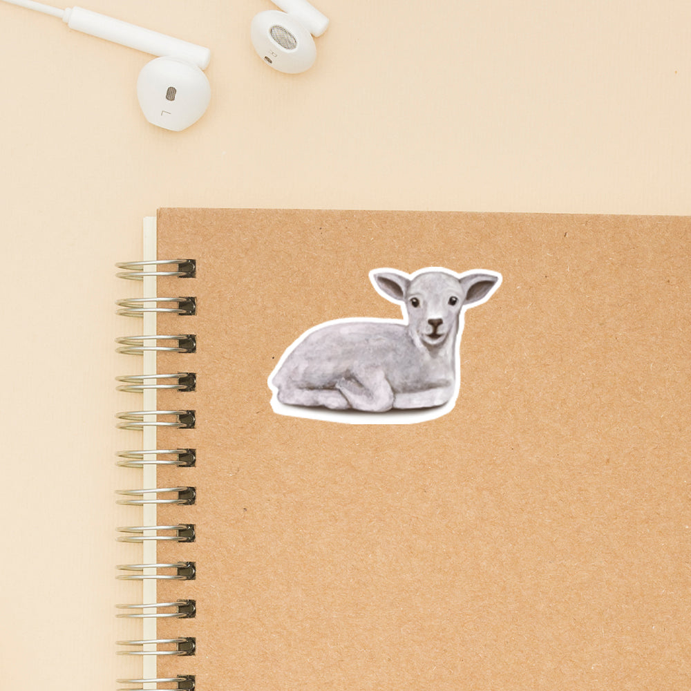 Spring Lamb Sticker