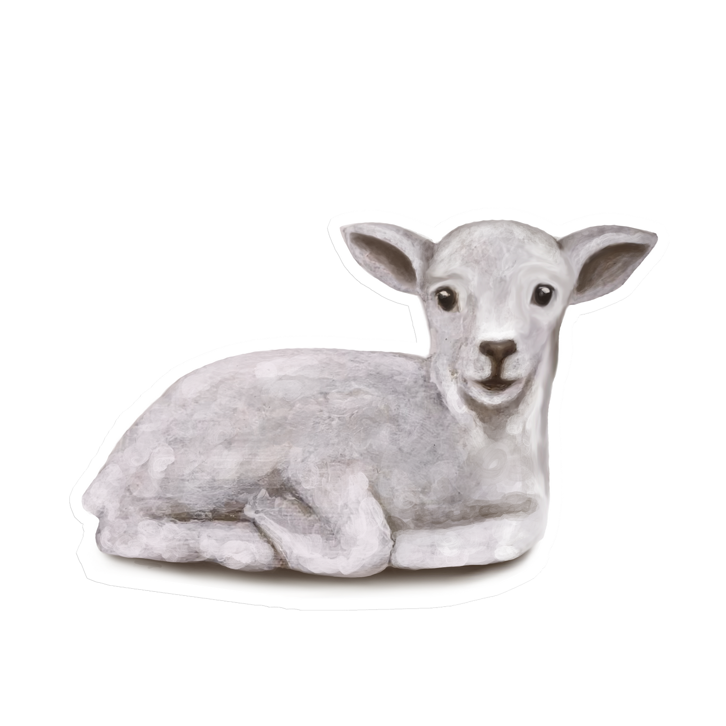 Spring Lamb Sticker