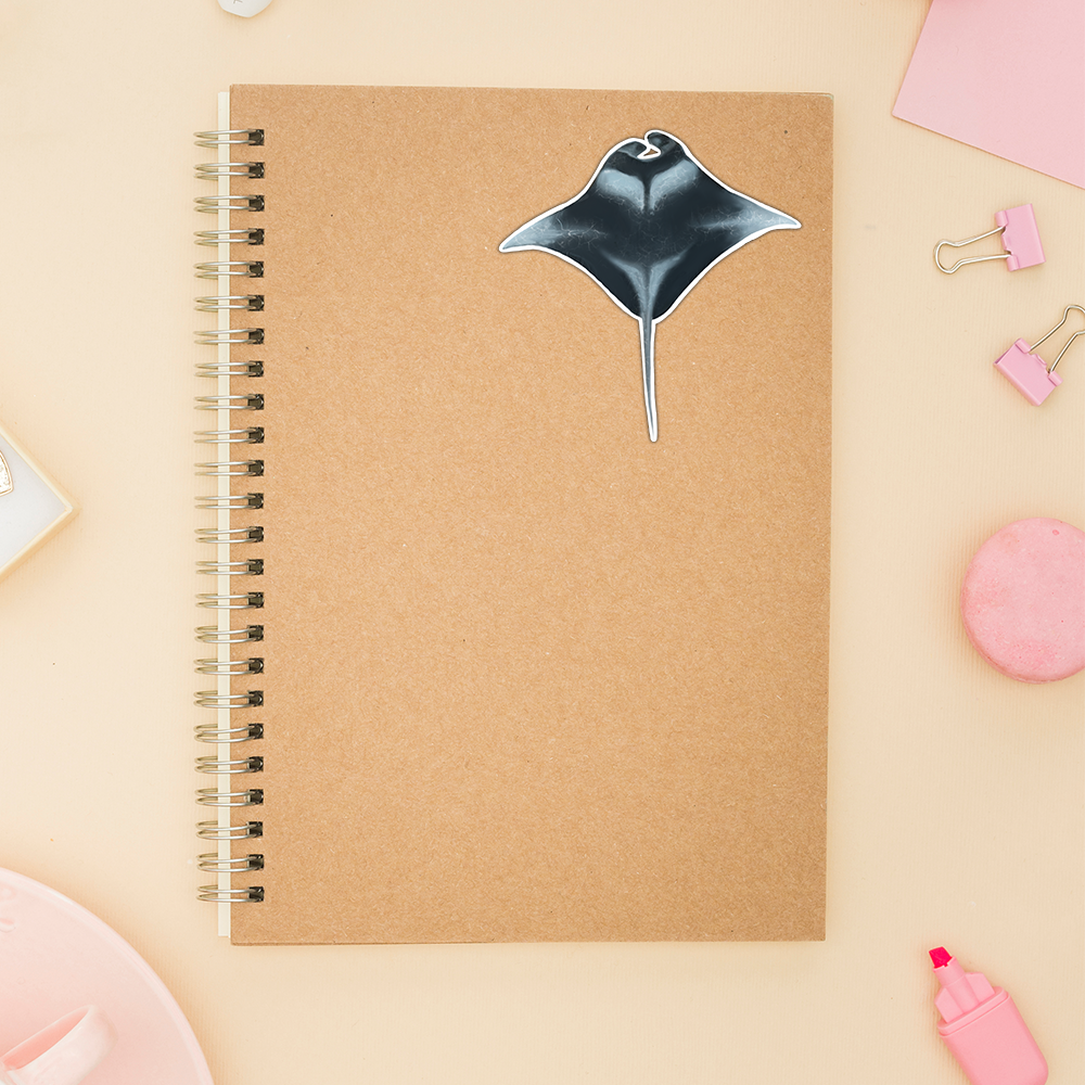 Manta Ray Sticker