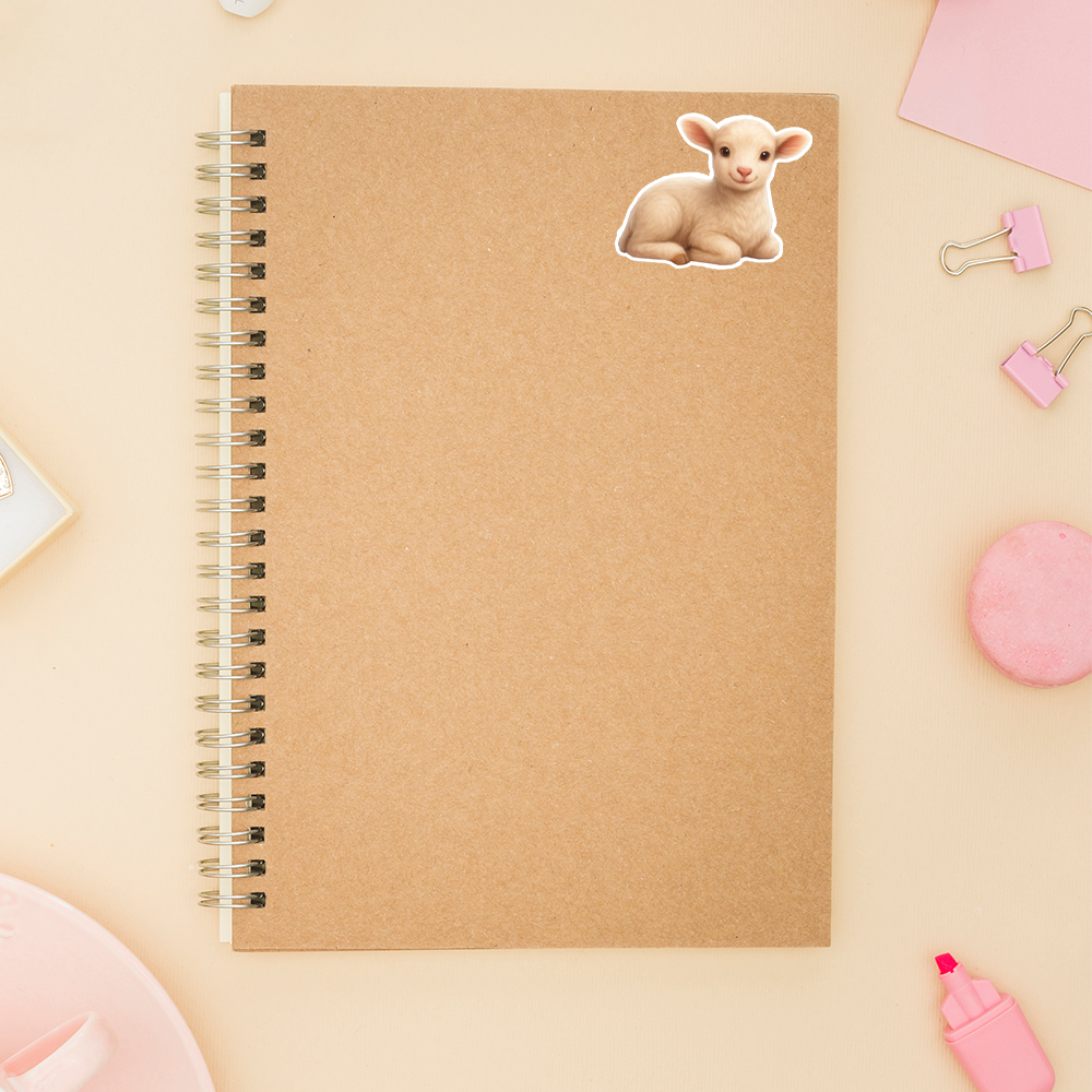 Spring Lamb Sticker
