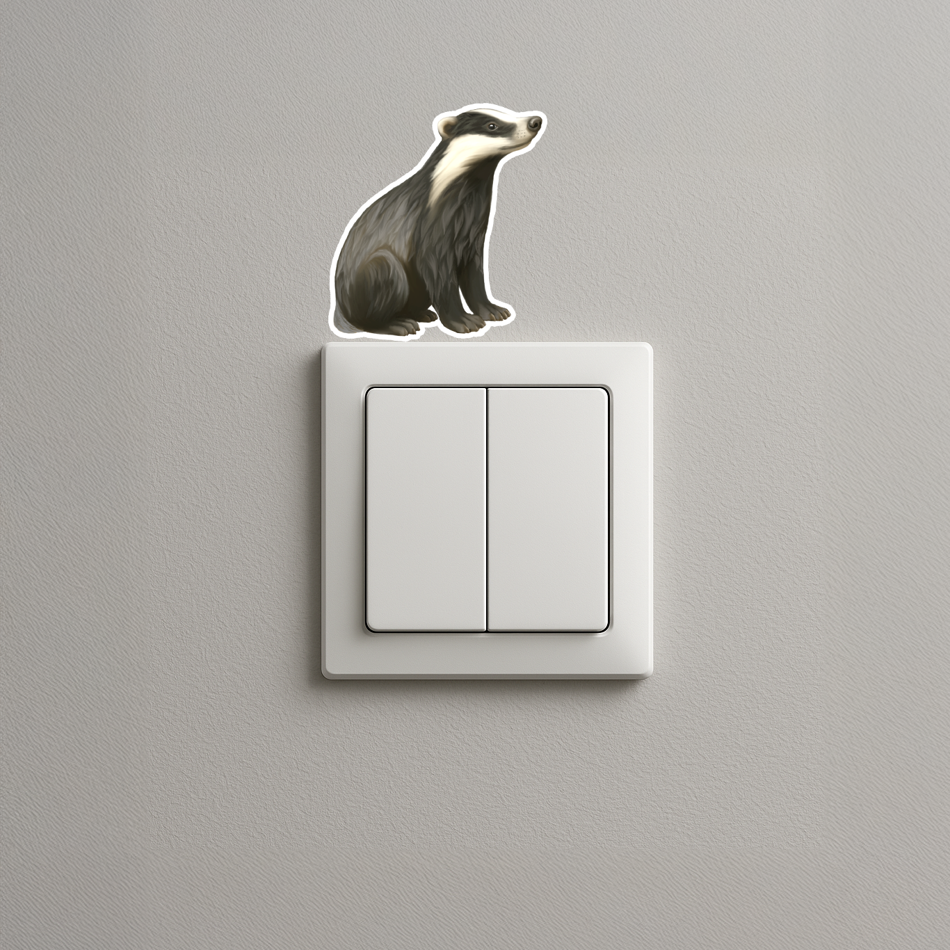 Badger Sticker