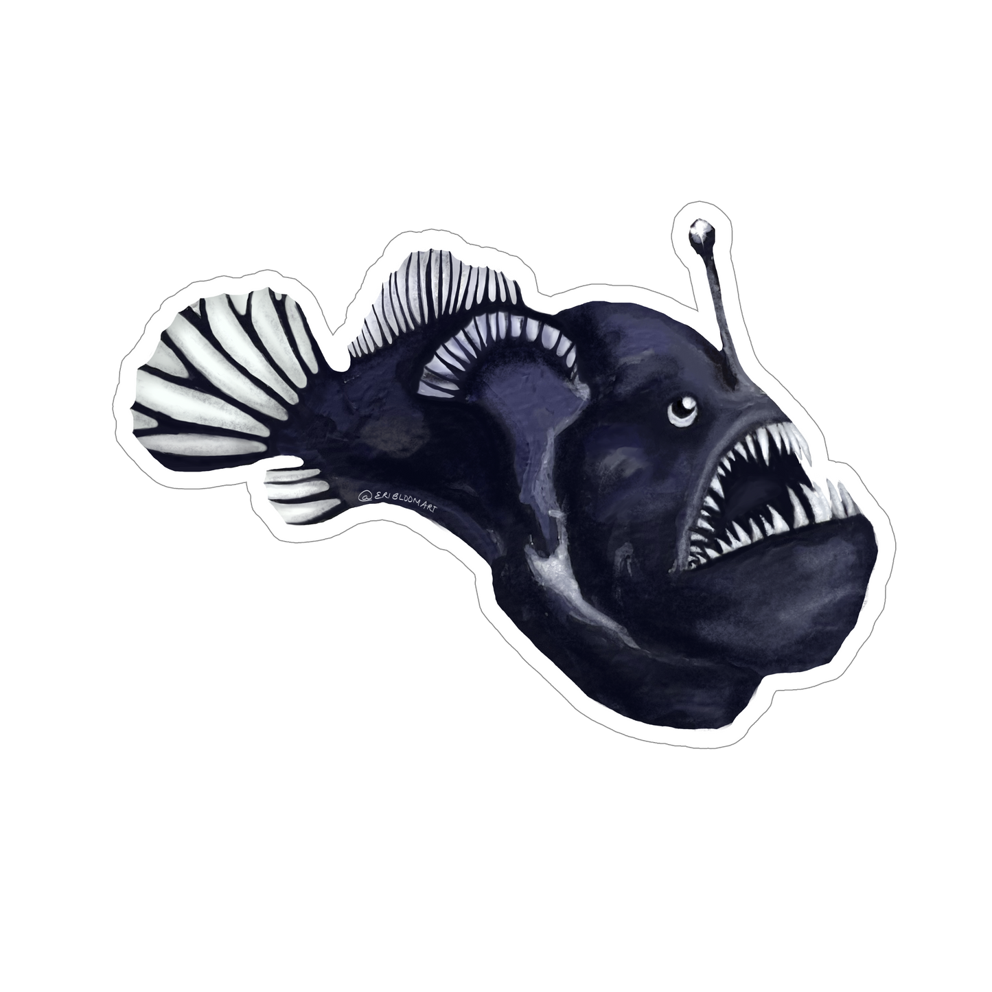 Black Sea Devil 'Her' Sticker