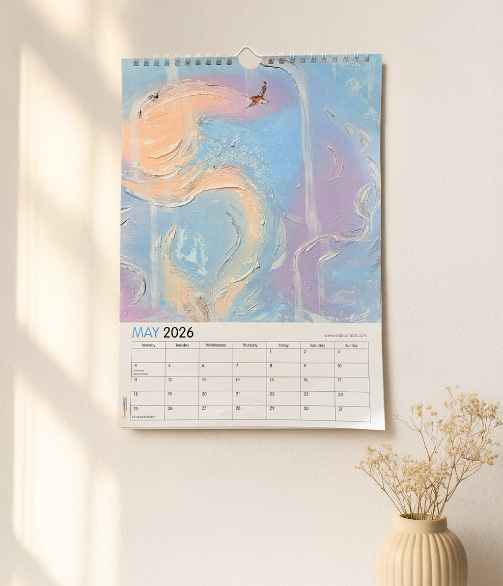 2026  Eri Bloom Art Calendar
