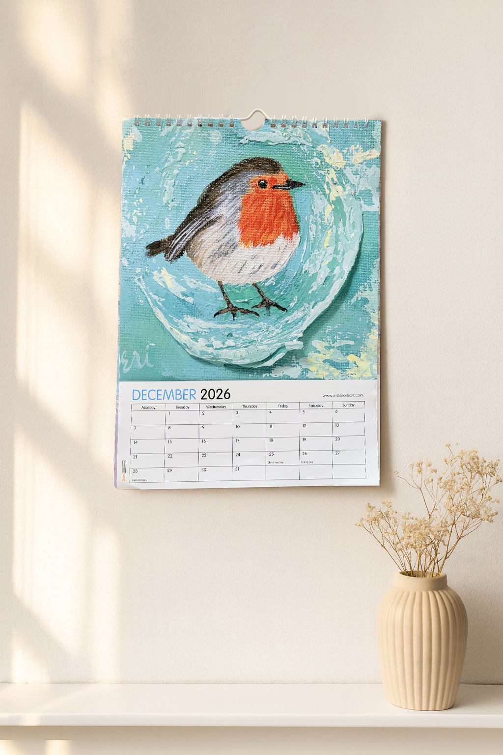 2026  Eri Bloom Art Calendar