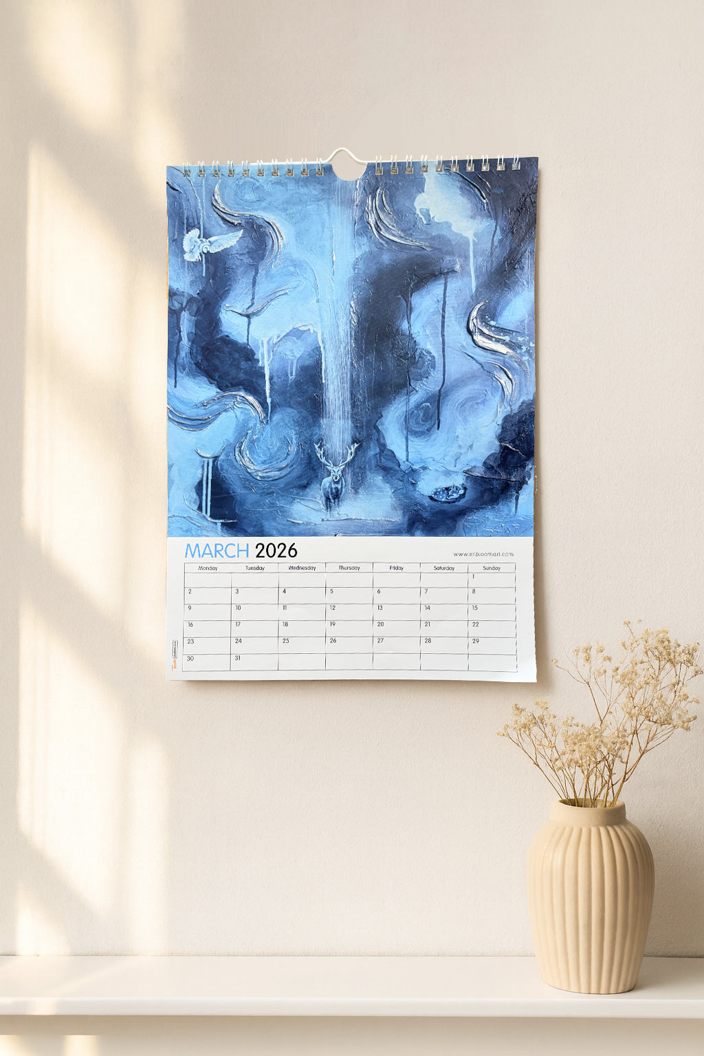 2026  Eri Bloom Art Calendar
