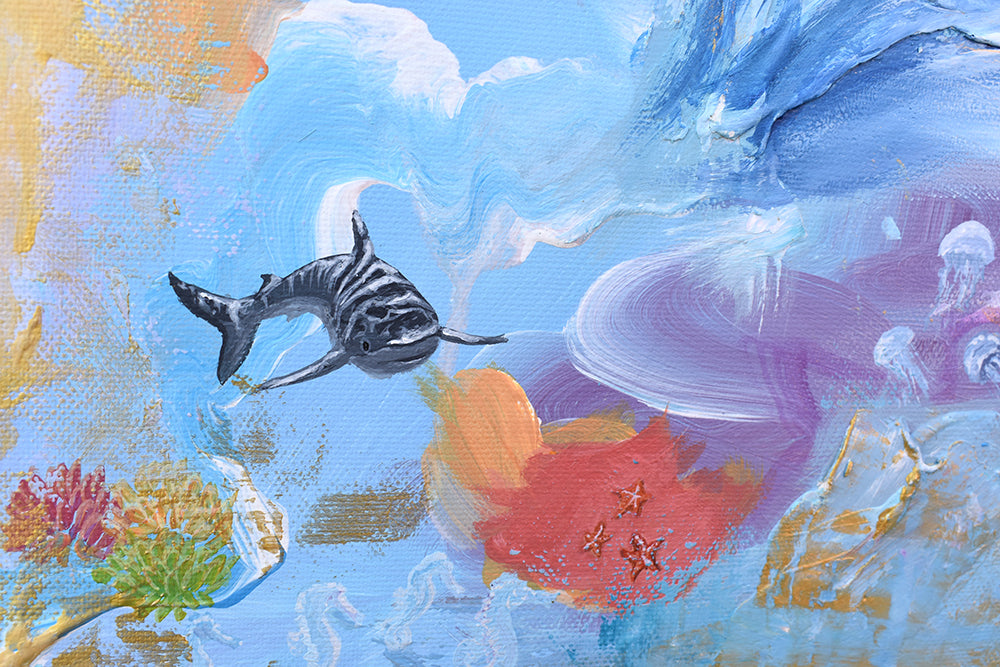 'Wonder' | '100 Years Of Wonder' - Original Textured Painting