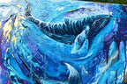 Thalassa - Original Textured Painting