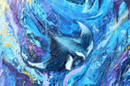 Thalassa - Original Textured Painting