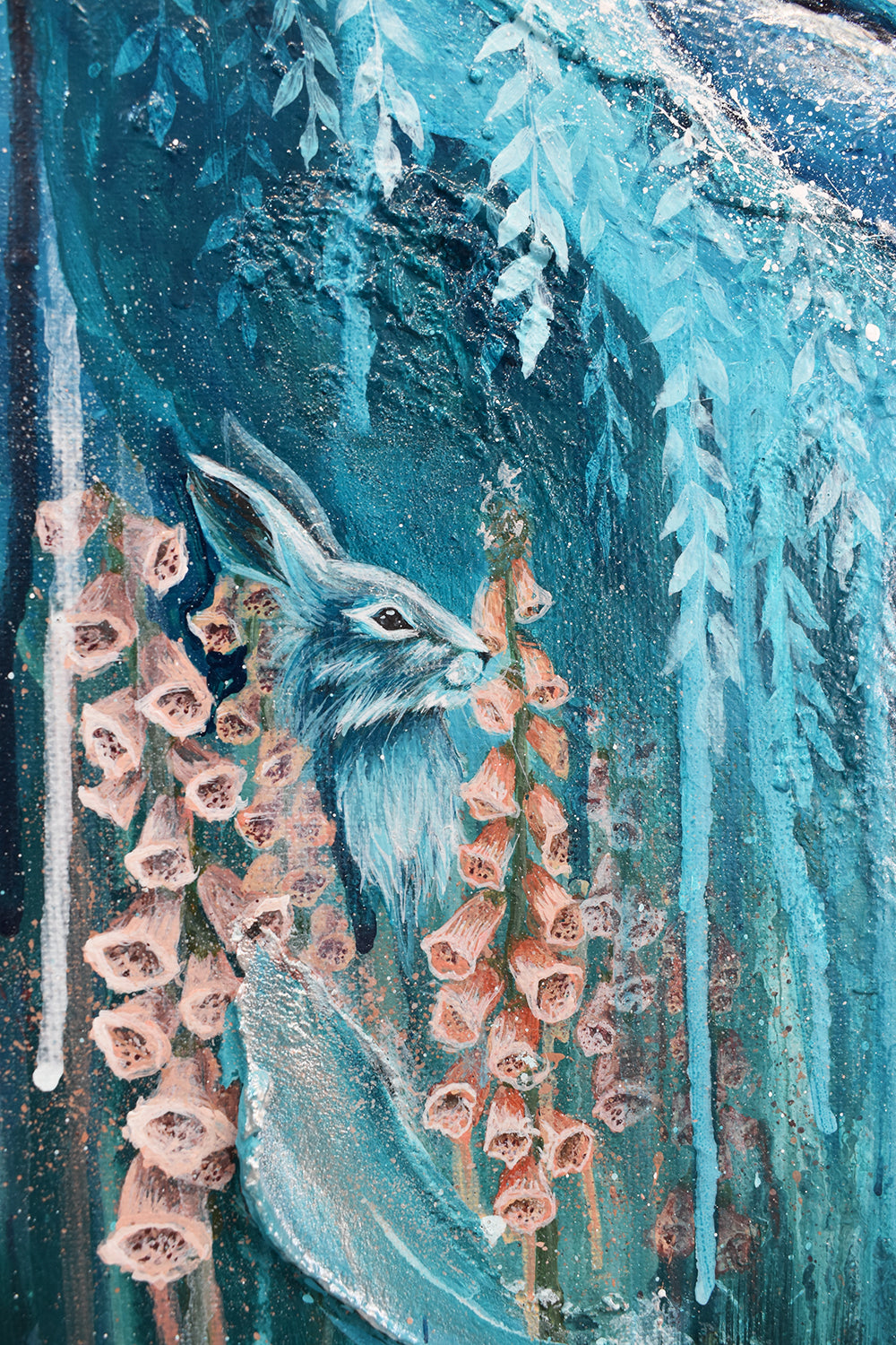 Wisp - Original Textured Painting