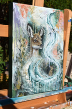 Fable - Original Textured Painting