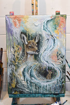 Fable - Original Textured Painting