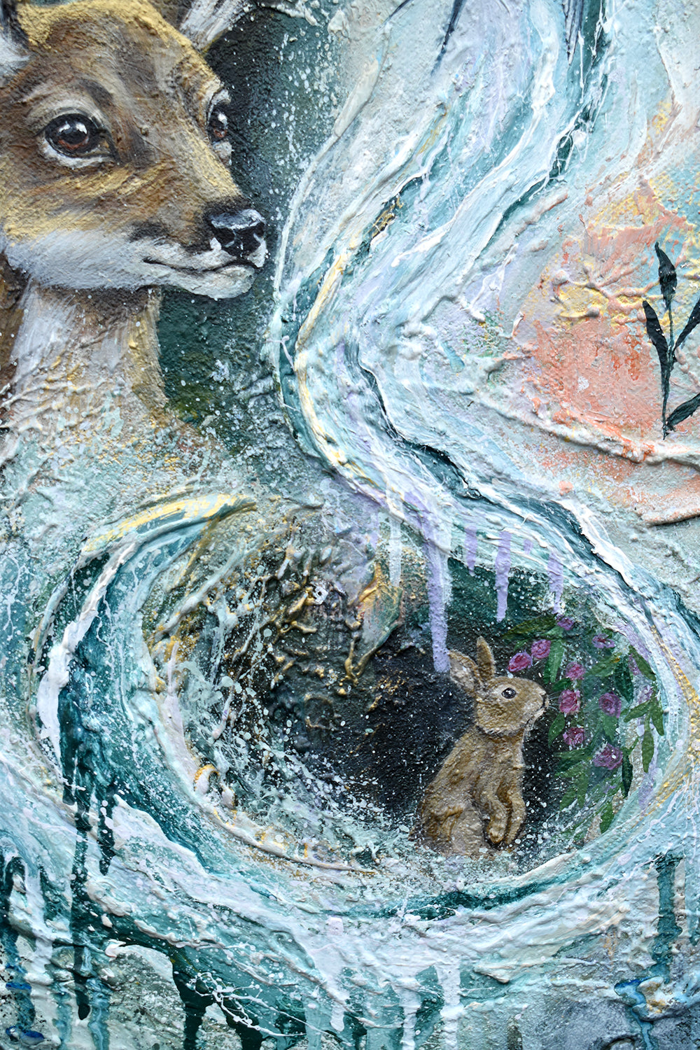 Fable - Original Textured Painting