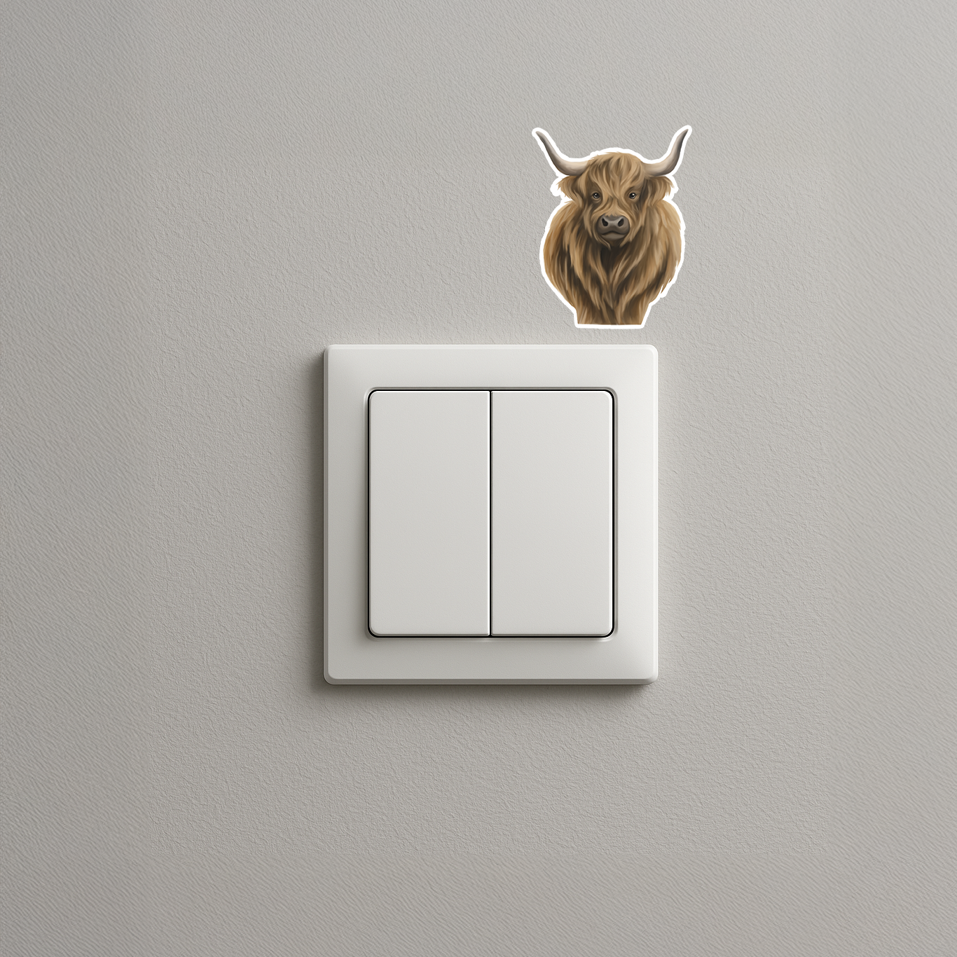 Highland Cow Sticker