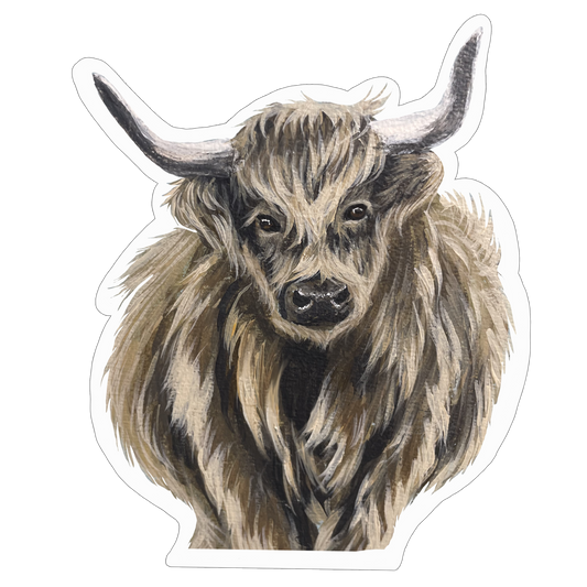 Highland Cow Sticker