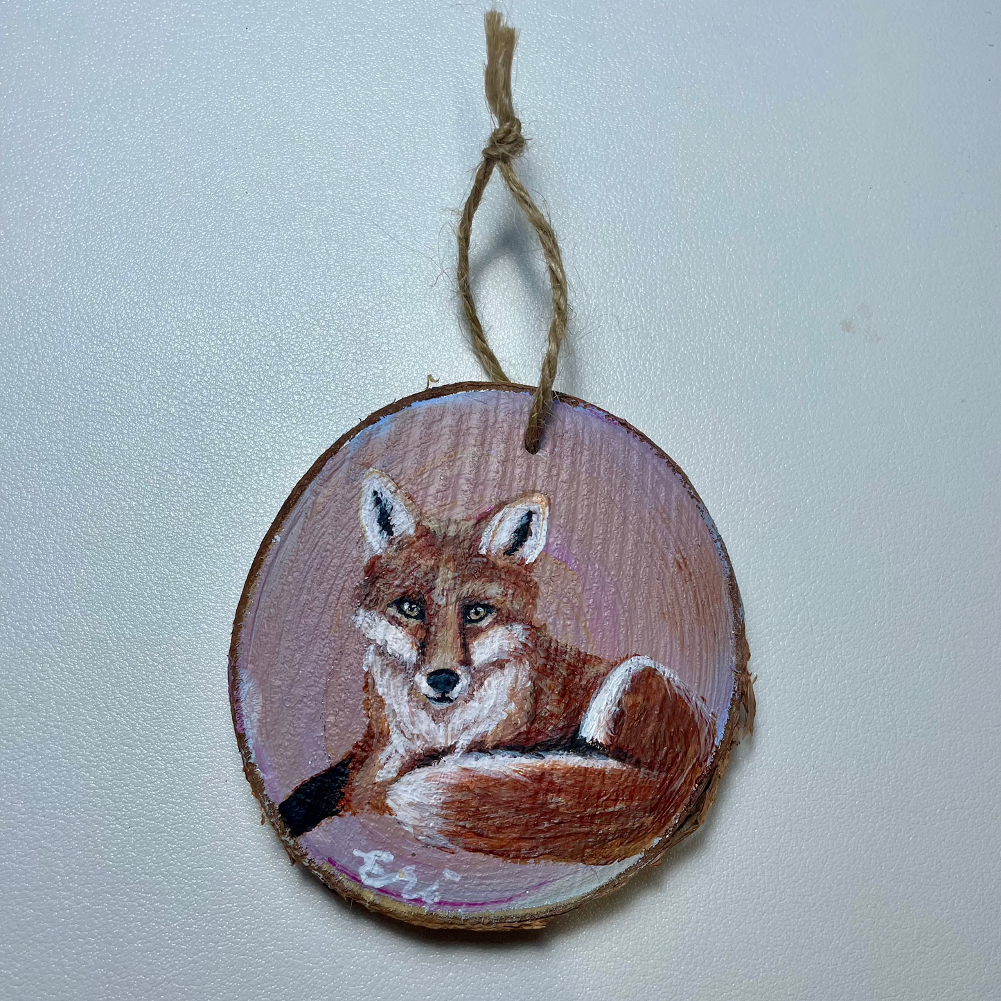 Foxy Wood Slice