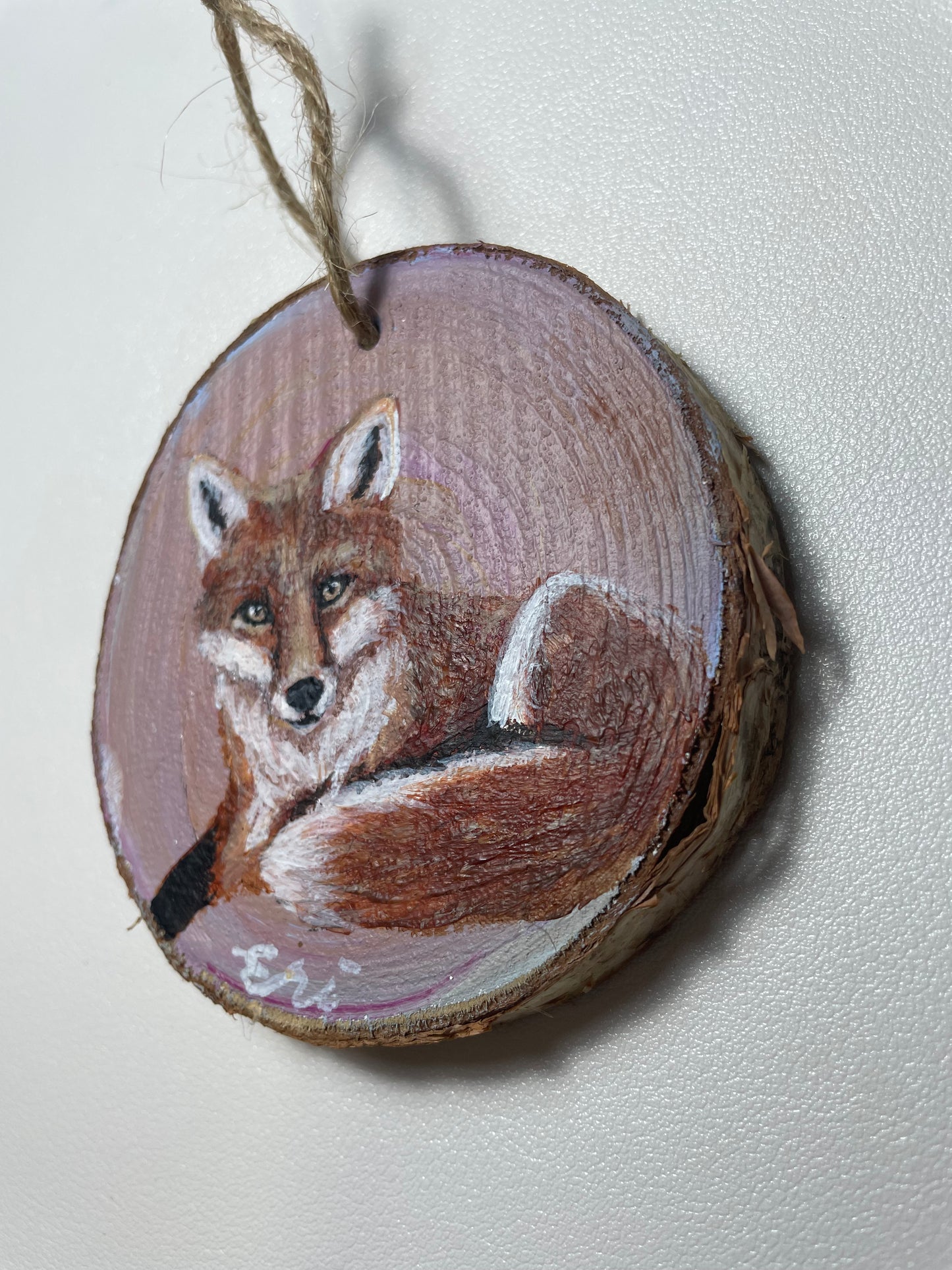 Foxy Wood Slice