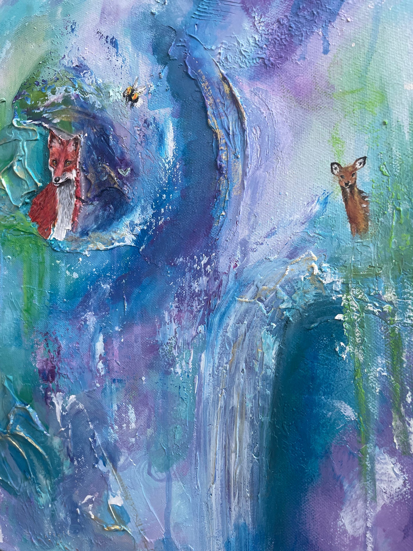 'Glade of Dreams' Original Mixed Media Painting