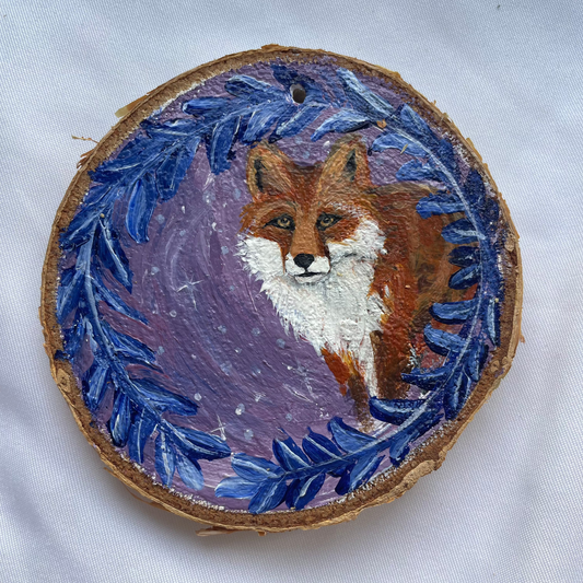 Fox Wood Slice Original