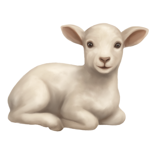 Spring Lamb Sticker