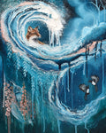 Wisp - Original Textured Painting