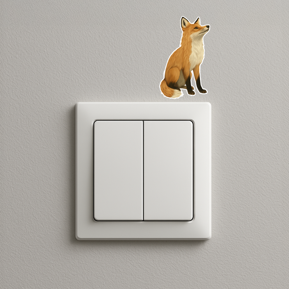 Fox Sticker