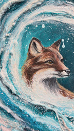Wisp - Original Textured Painting